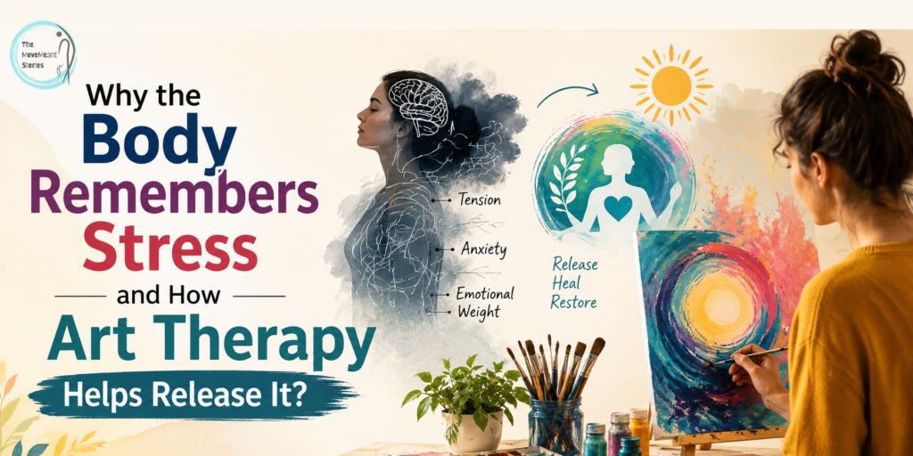 Why the Body Remembers Stress and How Art Therapy Helps Release It
